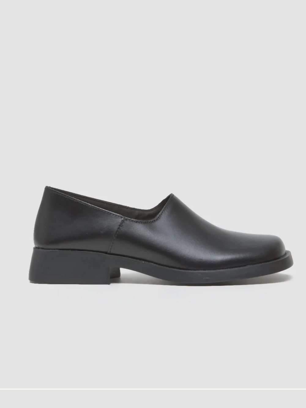 Camper DONNA sold out everywhere Black Rubber Sole Loafer